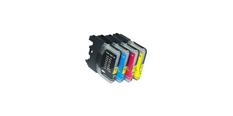 18MLL Brother Compatible LC61Y  LC980Y LC1100Y ALTA CAPACITA