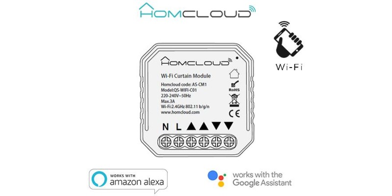 Modulo Tapparelle Wi-Fi da incasso