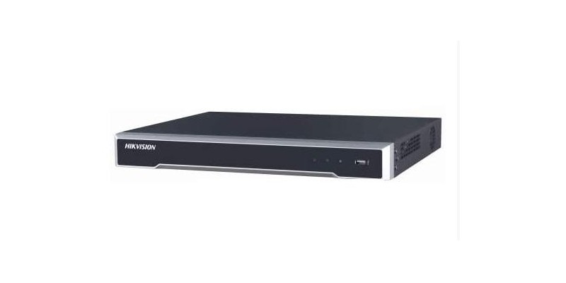 NVR Hikvision 4 canali PoE 4K, 4 Porte PoE, 1 SATA SLOT