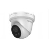 TURRET IP Hikvision 4MP, Ottica Fissa 2.8mm PoE,  ACUSENSE