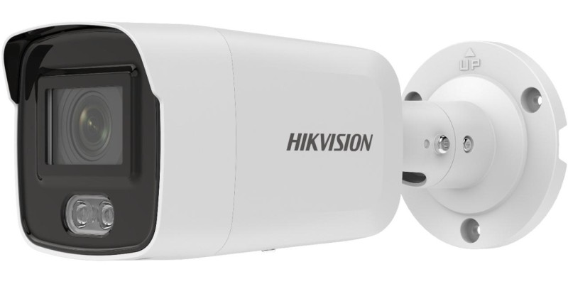 BULLET IP Hikvision 4MP, Ottica Fissa 2.8mm PoE,  COLORVU