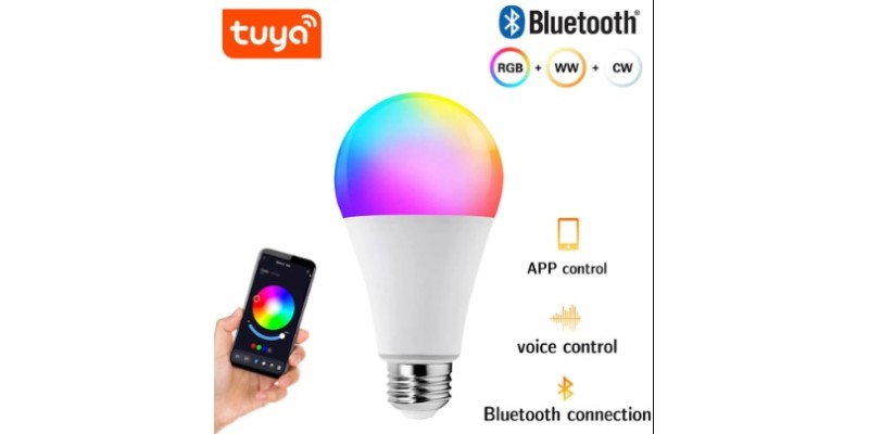 Lampada Goccia SMART BEACON TECH 10w RGB+3WHITE Dim