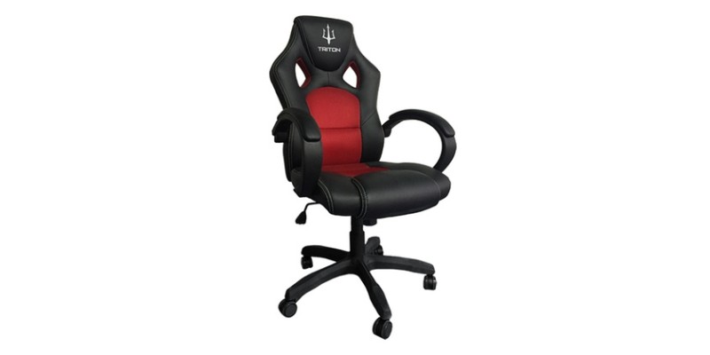 SEDIA GAMING CHAIR TRITON A1 NERO/ROSSO