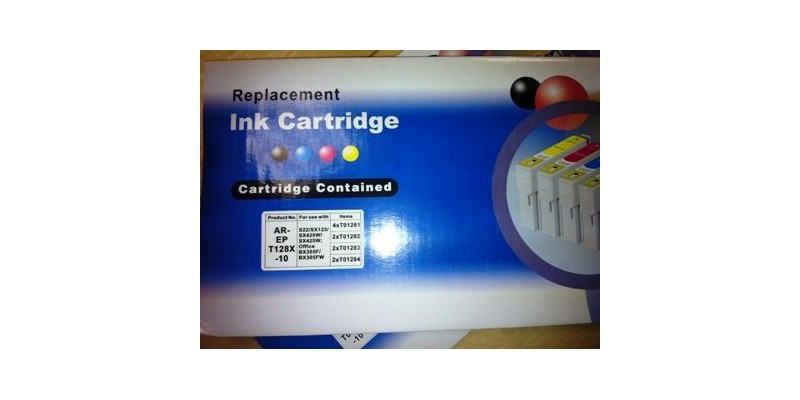 10 Cartucce Compatibili T1281-1282-1283-1284 (4xBk+6 color)