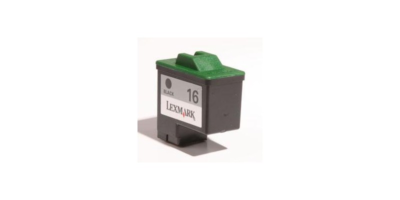 14ML Rigenerata Lexmark Jet Printer Z13/Z23/Z23E -Nera 16